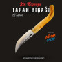 Tapan Çoban Bıçağı 30 cm Koç Boynuzu Yay Çeliği Sarı Kızıl Koleksiyonluk