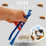 Tapan Arıcı Çerçeve Çıta Tutma Pensesi 26 cm 2-1 Dişli Mavi