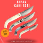 Tapan 4'lü Çakı Seti 26-23-19-17 cm Kara Çelik Ala