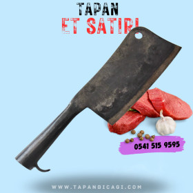 Tapan Et ve Kemik Doğrama Satırı El Yapımı