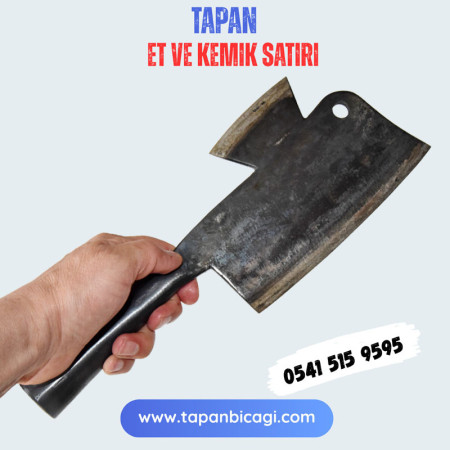 Tapan Et ve Kemik Doğrama Satırı El Yapımı Pro