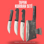 Tapan Kurban Seti 4 Parça Dövme Çelik