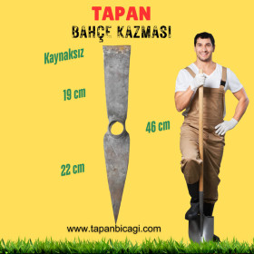 Tapan Bağ Bahçe Kazması 46 cm Kaynaksız