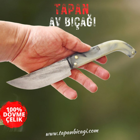 Tapan Av-Çoban Bıçağı 26 cm Kara Çelik Ala