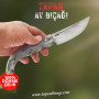Tapan Av-Çoban Bıçağı 26 cm Kara Çelik Ala