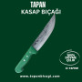 Tapan Kasap Bıçağı 29 cm Dövme Çelik Yeşil