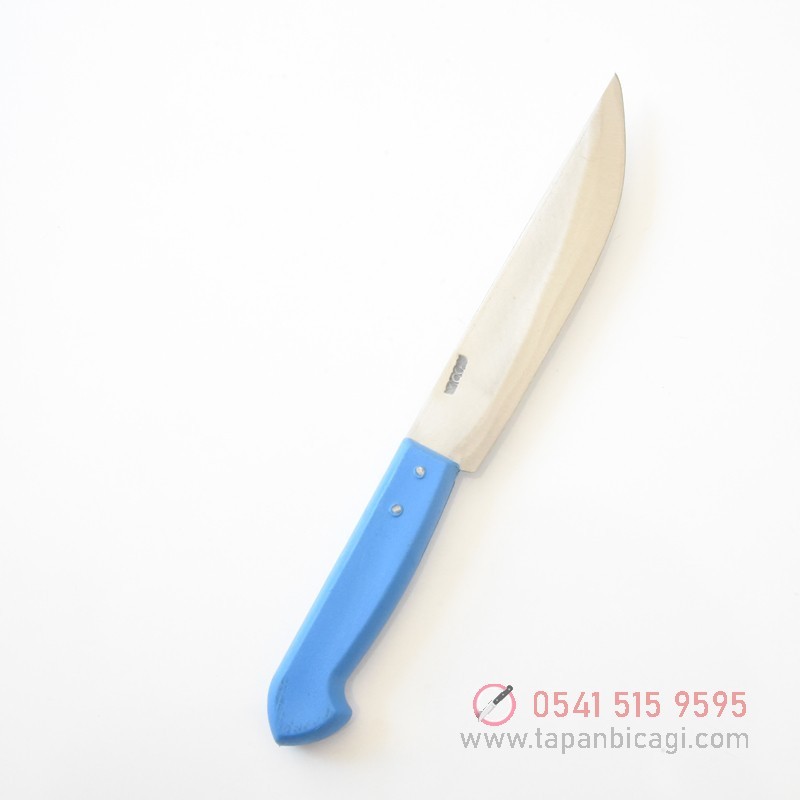 Tapan Kurban & Mutfak Bıçağı 27 cm Paslanmaz Mavi