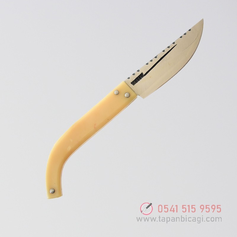 Tapan Av & Çoban Bıçağı 26 cm Yay Çeliği Sarı N1