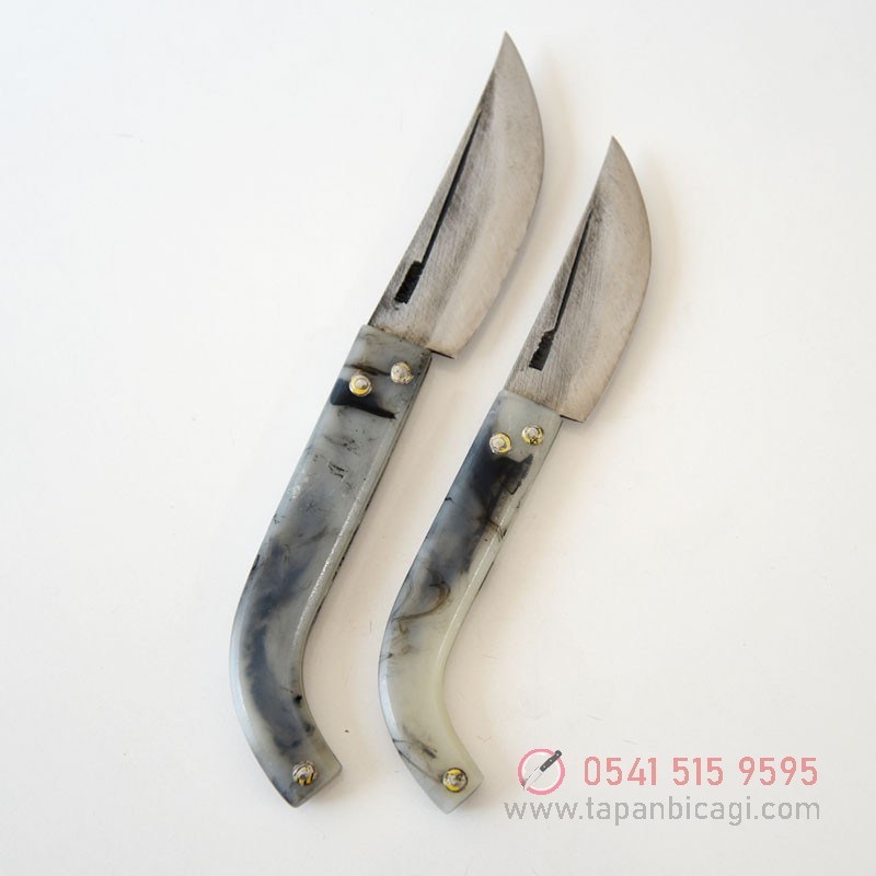 Tapan Av & Çoban Bıçağı 2'li Set 23-19 cm El Yapımı