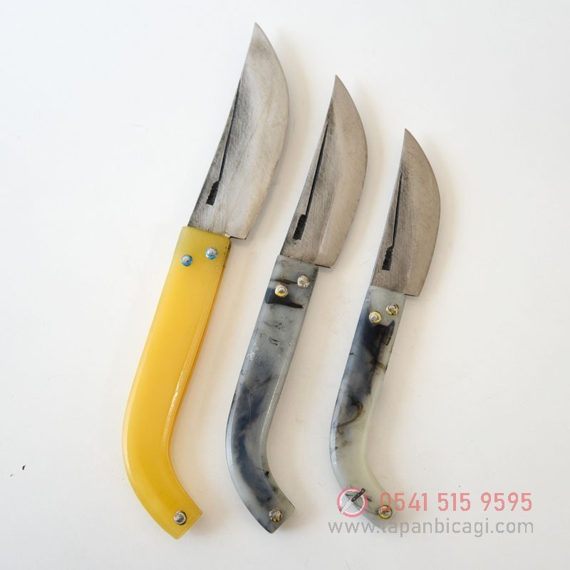Tapan Av & Çoban Bıçağı 3'lü Set 19-23-26 cm Dövme Çelik