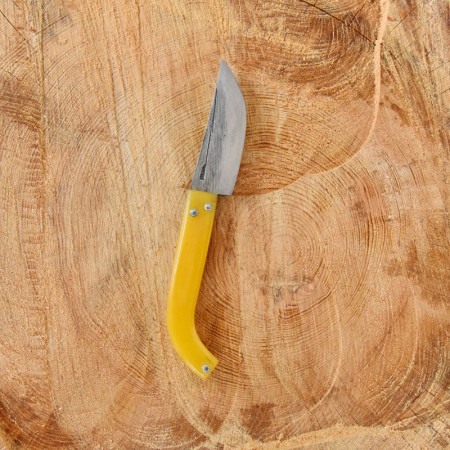 Tapan Av-Çoban Bıçağı Kara Çelik 19 cm Sarı
