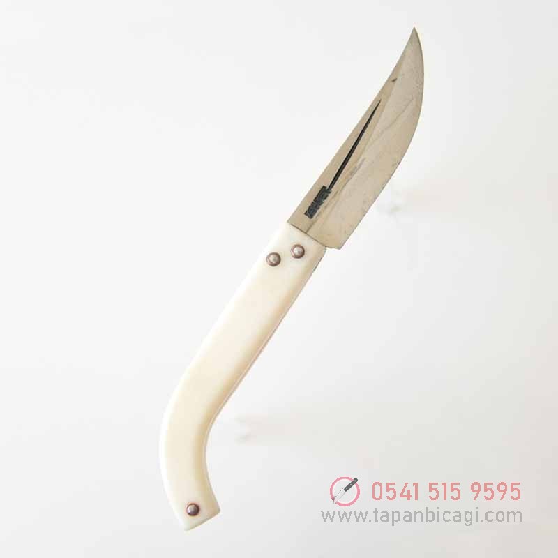 Tapan Av & Çoban Bıçağı 23 cm Yay Çeliği Beyaz N1