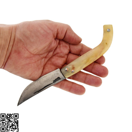 Tapan Av ve Çoban Çakısı Koç Boynuzu 21 cm Sarı