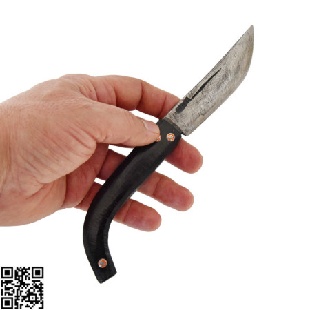 Tapan Av ve Çoban Çakısı Koç Boynuzu 20 cm Siyah