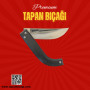 Tapan Av & Çoban Bıçağı 23 cm Yay Çeliği Premium Siyah