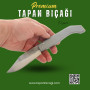 Tapan Av Bıçağı 24 cm Yay Çeliği Premium Gri