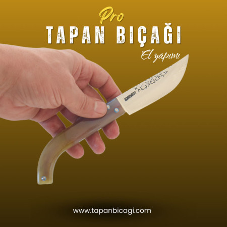 Tapan Av & Çoban Bıçağı 23 cm Paslanmaz Pro Ala Kahve