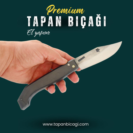Tapan Av & Kamp Bıçağı 26 cm Yay Çeliği Premium