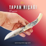 Tapan Av-Kamp Bıçağı 26 cm Dövme Yay Çeliği Ala